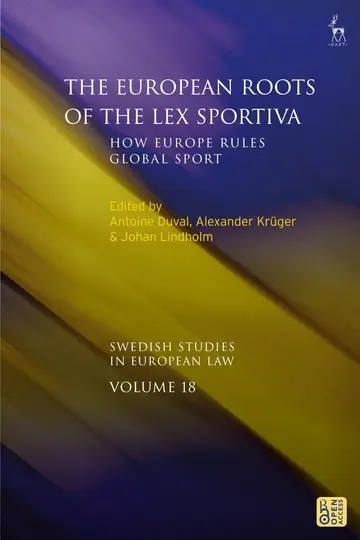 Cover of The European Roots of the Lex Sportiva