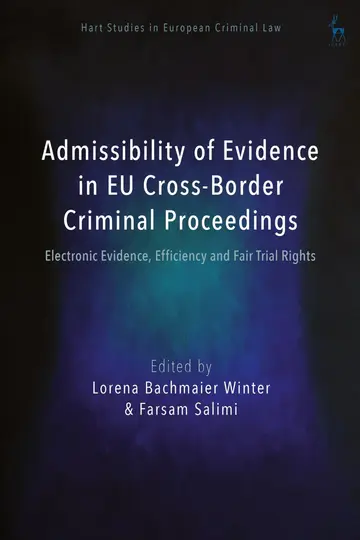 Cover of Admissibility of Evidence in Eu Cross-Border Criminal Proceedings