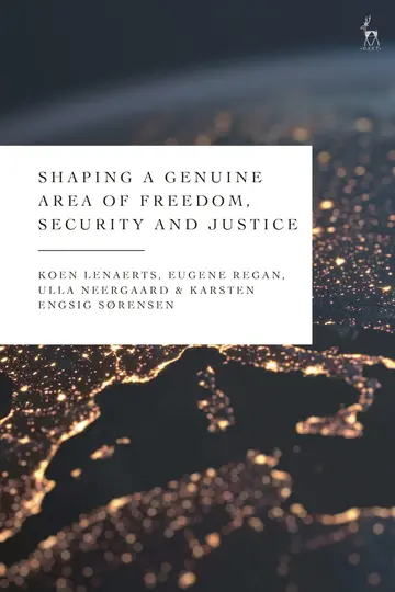 Cover of Shaping a Genuine Area of Freedom, Security and Justice