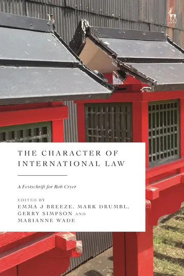Cover of The Character of International Law