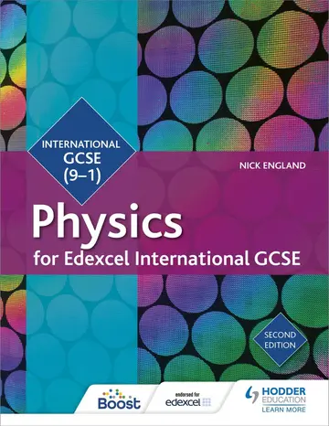 Cover of Edexcel International GCSE Physics Student Book Second Edition