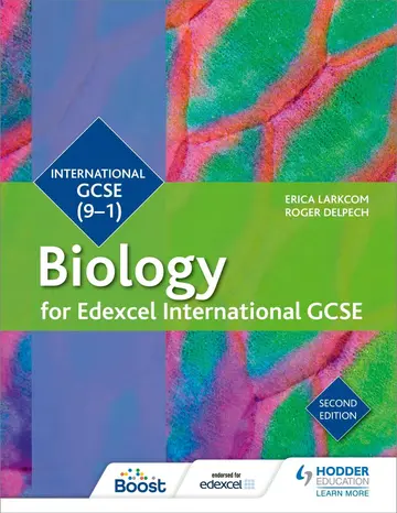 Cover of Edexcel International GCSE Biology Student Book Second Edition