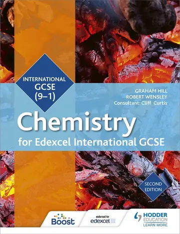 Cover of Edexcel International GCSE Chemistry Student Book Second Edition