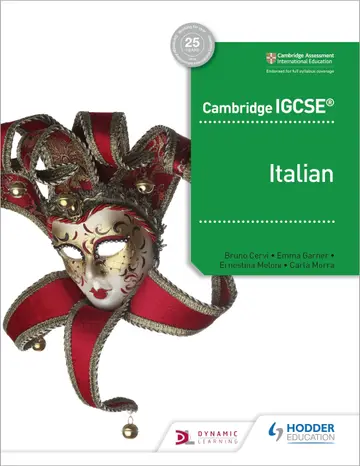 Cover of Cambridge Igcse Italian