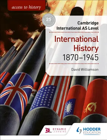 Cover of Access to History for Cambridge International AS Level