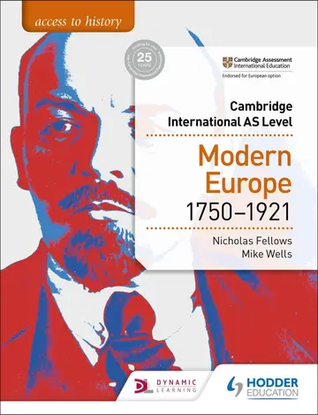 Cover of Modern Europe 1750-1921