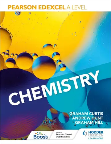 Cover of Pearson Edexcel A Level Chemistry