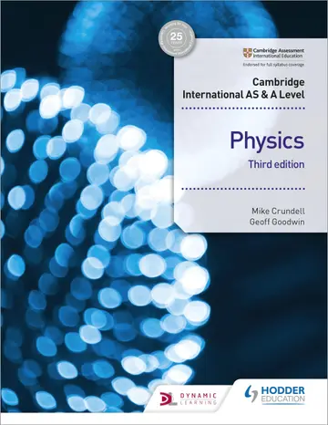 Cover of Cambridge International AS & A Level Physics Student's Book