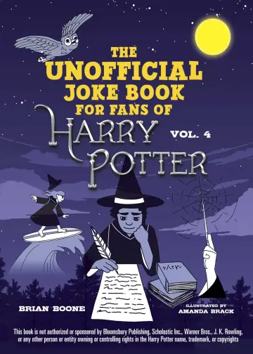 Cover of The Unofficial Joke Book for Fans of Harry Potter