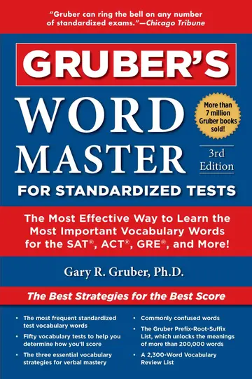 Cover of Gruber's Word Master for Standardized Tests