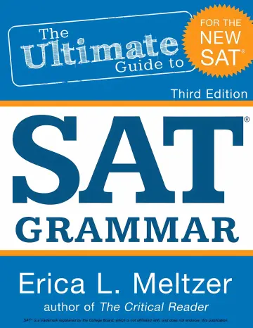 Cover of The Ultimate Guide to SAT Grammar