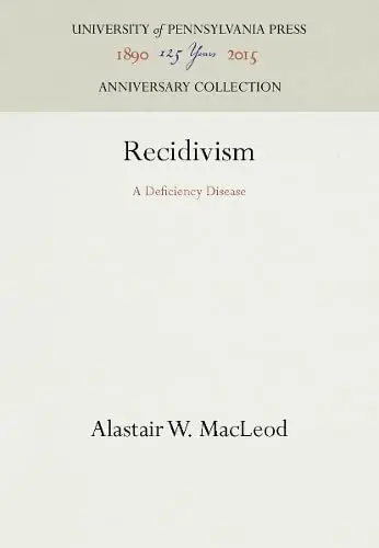Cover of Recidivism