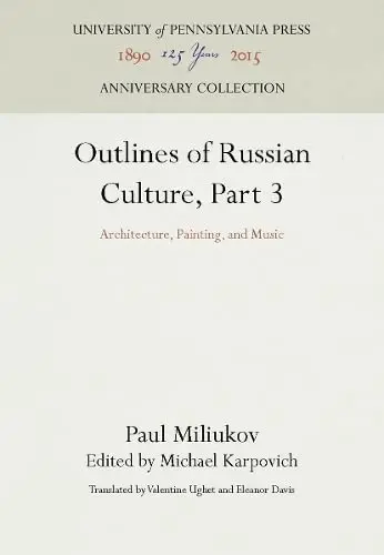 Cover of Outlines of Russian Culture, Part 3