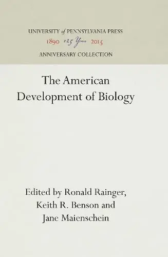 Cover of The American Development of Biology