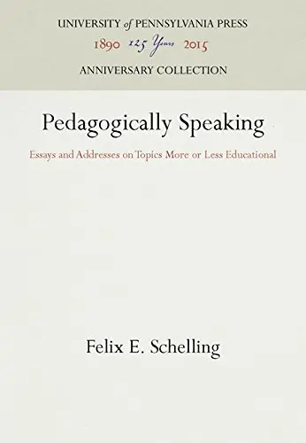 Cover of Pedagogically Speaking