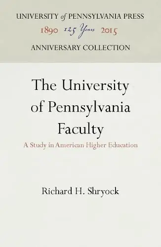 Cover of The University of Pennsylvania Faculty
