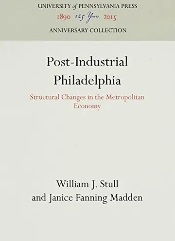 Cover of Post-Industrial Philadelphia