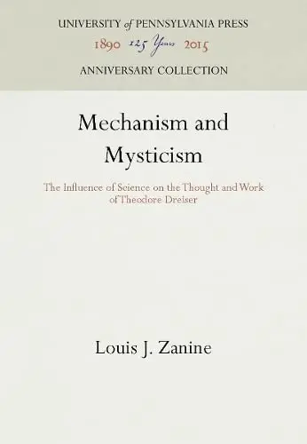 Cover of Mechanism and Mysticism