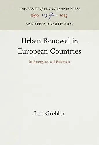 Cover of Urban Renewal in European Countries