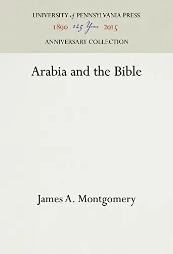 Cover of Arabia and the Bible