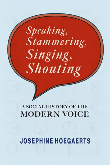 Cover of Speaking, Stammering, Singing, Shouting