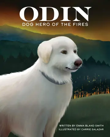 Cover of Odin, Dog Hero of the Fires