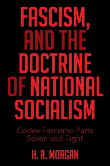 Cover of Fascism, and the Doctrine of National Socialism