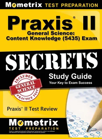 Cover of Praxis II General Science