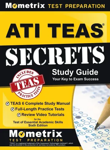 Cover of ATI TEAS Secrets Study Guide