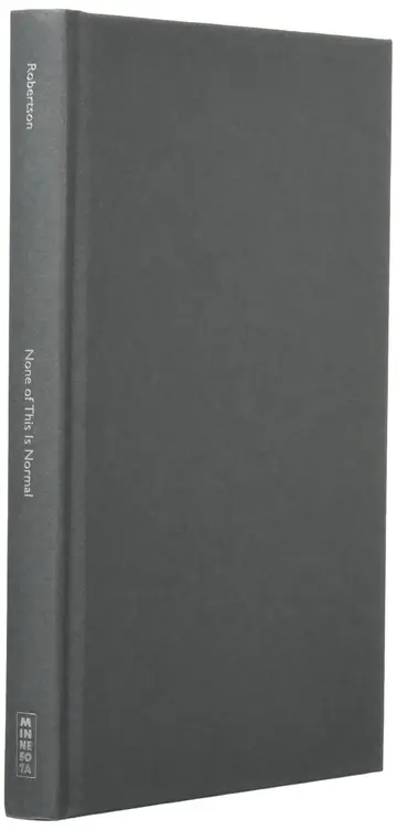 Cover of None of This Is Normal
