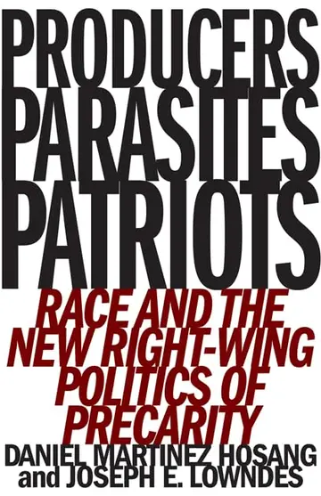 Cover of Producers, Parasites, Patriots