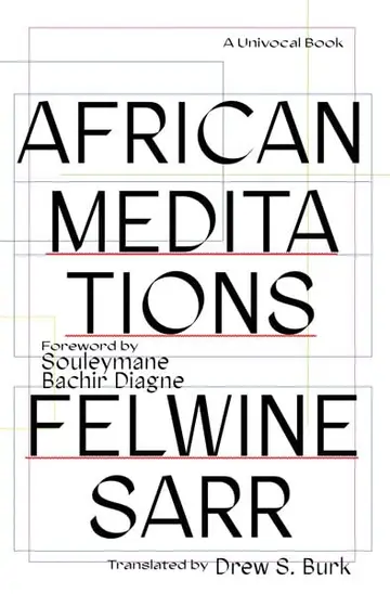 Cover of African Meditations