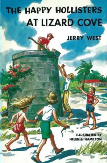 Cover of The Happy Hollisters at Lizard Cove