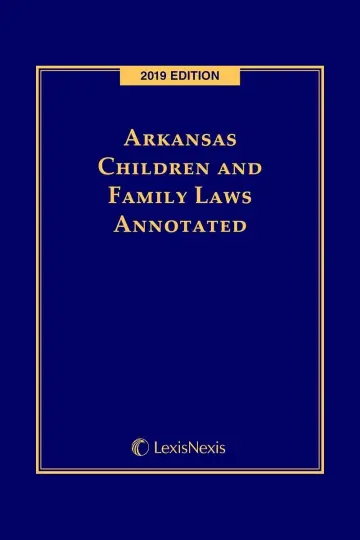 Cover of Arkansas Children and Family Laws Annotated
