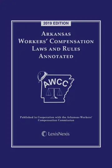 Cover of Arkansas Workers' Compensation Laws and Rules Annotated