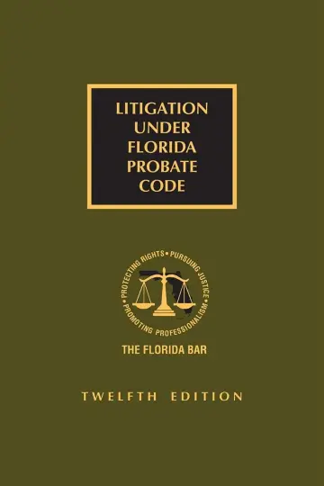 Cover of Litigation Under Florida Probate Code