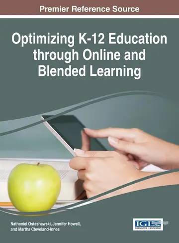 Cover of Optimizing K-12 Education through Online and Blended Learning