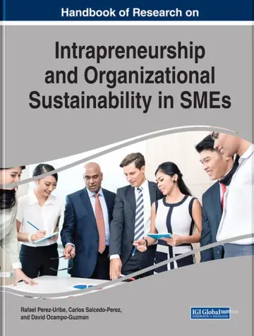 Cover of Handbook of Research on Intrapreneurship and Organizational Sustainability in SMEs
