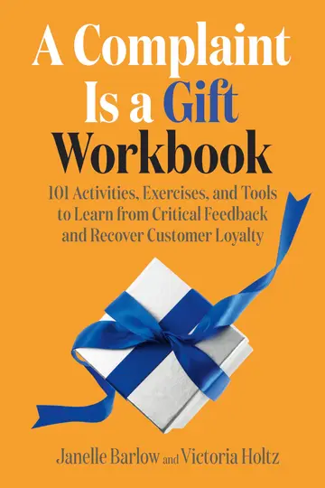 Cover of A Complaint Is a Gift Workbook
