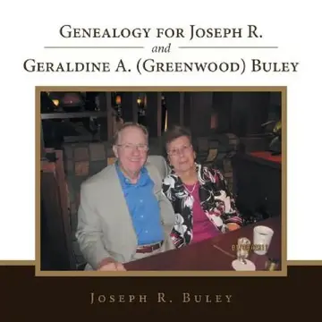 Cover of Genealogy for Joseph R. and Geraldine A. (Greenwood) Buley