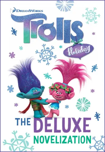 Cover of Trolls Holiday the Deluxe Junior Novelization