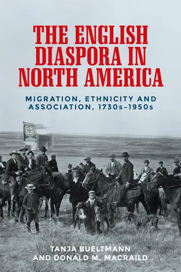 Cover of The English Diaspora in North America