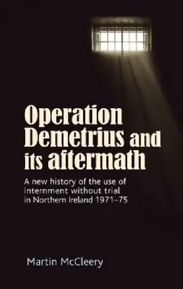 Cover of Operation Demetrius and Its Aftermath