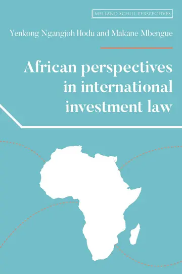 Cover of African Perspectives in International Investment Law