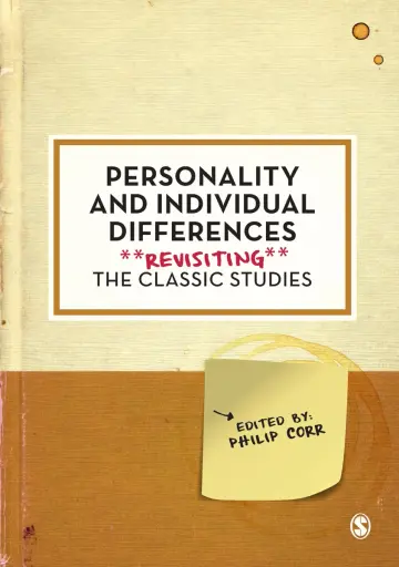 Cover of Personality and Individual Differences