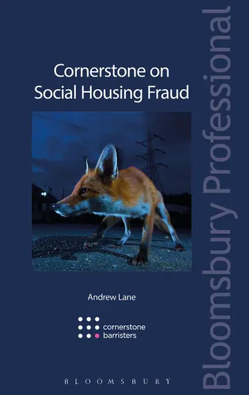 Cover of Cornerstone on Social Housing Fraud