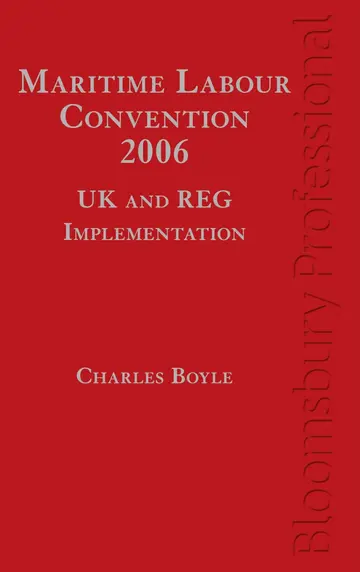 Cover of Maritime Labour Convention, 2006 - UK and REG Implementation