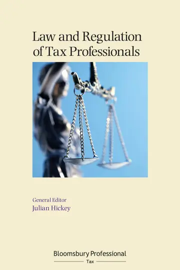 Cover of Law and Regulation of Tax Professionals