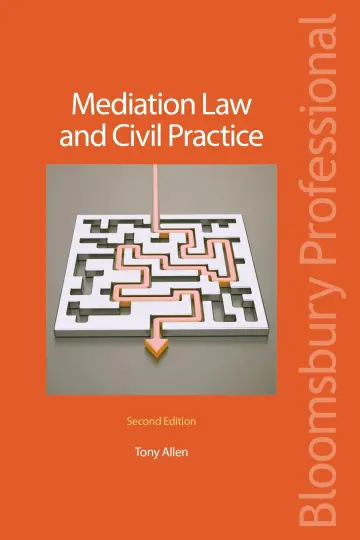 Cover of Mediation Law and Civil Practice