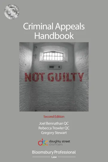 Cover of Criminal Appeals Handbook